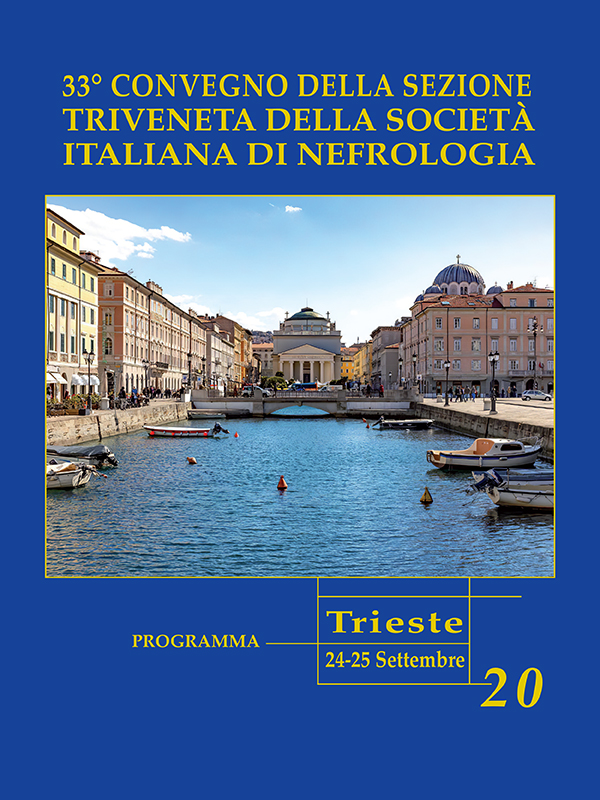 Programma 33Â° Convegno della Sezione Triveneta della SocietÃ  Italiana di Nefrologia